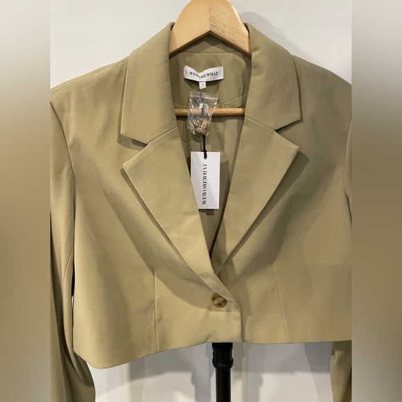 Weworewhat Boxy Cropped Blazer - Picture 7 of 7